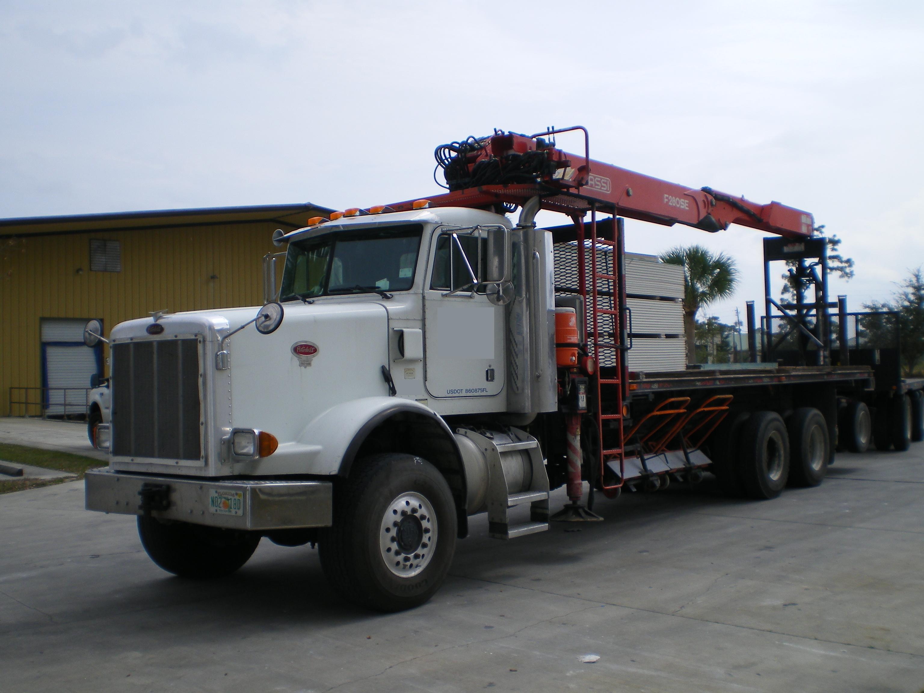 Fassi F280SE.22 Drywall, Wallboard Truck For Sale.